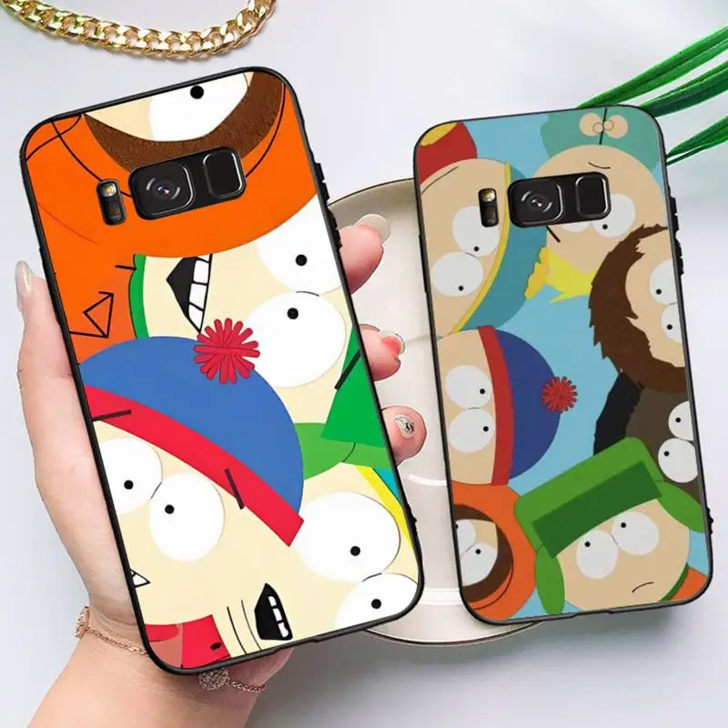 

S-South Cartoon P-Parks Phone Case For Samsung Galaxy Note 10Pro Note20ultra note20 note10lite M30S Coque
