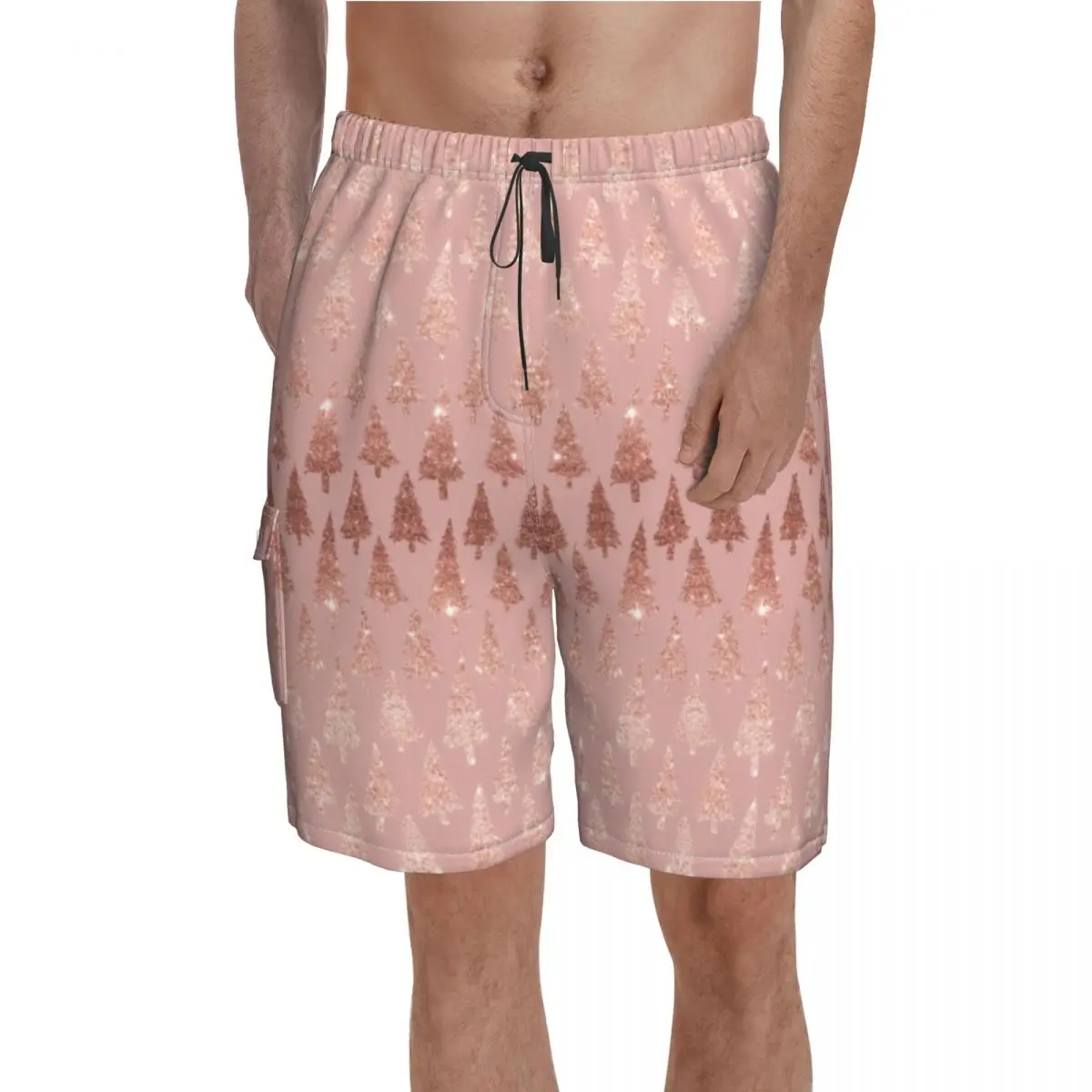 Elegant Rose Gold Metallic Board Shorts Glitter Pink Mauve Xmas Trees Board Short Pants Trenky Males Classic Print Swim Trunks
Elegant Rose Gold Metallic Board Shorts Glitter Pink Mauve Xmas Trees Board Short Pants Trenky Males Classic Print Swim Trunks