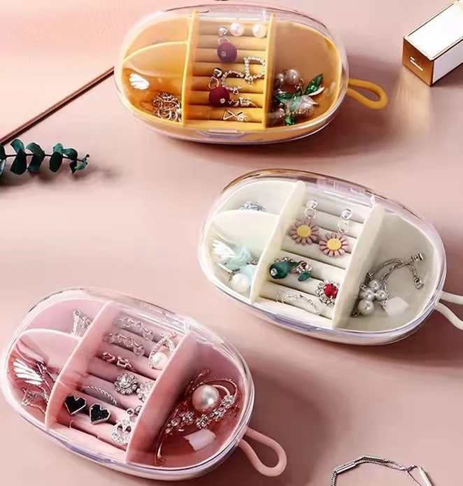 Portable Jewelry Storage Box Plastic Jewlery Organizer For Rings Earrings Jewelry Rack On the Travel Pure Color Eco-Friendly New
Portable Jewelry Storage Box Plastic Jewlery Organizer For Rings Earrings Jewelry Rack On the Travel Pure Color Eco-Friendly New