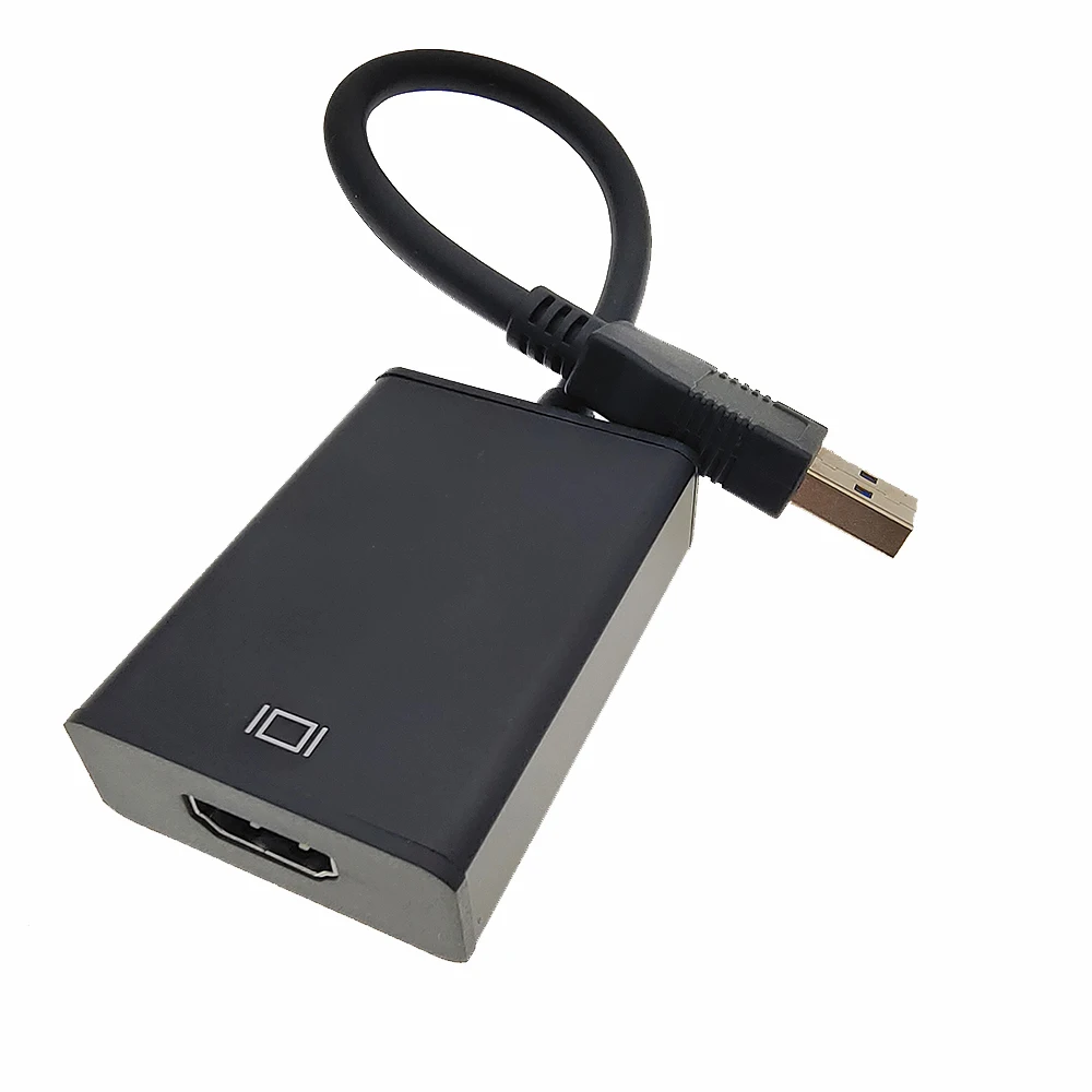 HD 1080P USB 3.0 to HDMI-Compatible Converter For Win7/8 Multi Display Graphic Adapter for PC Laptop Projector LCD Free Driver
HD 1080P USB 3.0 to HDMI-Compatible Converter For Win7/8 Multi Display Graphic Adapter for PC Laptop Projector LCD Free Driver