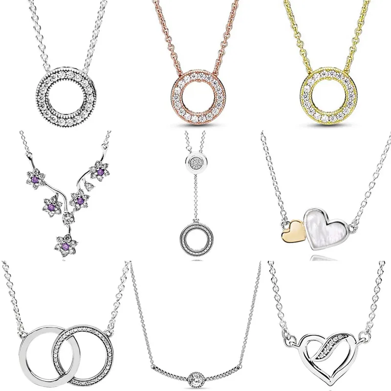 Radiant Hearts Forever Logo Signature Circle Forget-me-not Blooms Necklace For Fashion 925 Sterling Silver Charm DIY Jewelry
Radiant Hearts Forever Logo Signature Circle Forget-me-not Blooms Necklace For Fashion 925 Sterling Silver Charm DIY Jewelry