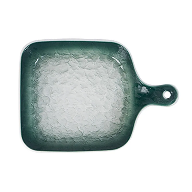 Ceramic Baking Pan with Stone Texture Breakfasst Plate for Bake Household Dish for Steak with Handle
Ceramic Baking Pan with Stone Texture Breakfasst Plate for Bake Household Dish for Steak with Handle