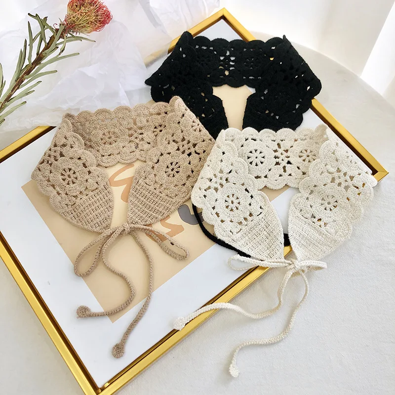 Women Fake Collars Adult Autumn And Winter Shirt Detachable Collars Hollow False Collar Female Removable Sweater Decoration
Women Fake Collars Adult Autumn And Winter Shirt Detachable Collars Hollow False Collar Female Removable Sweater Decoration