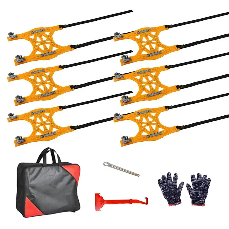 6 шт., автомобильные цепи для снега, 165-275 мм
6 шт., автомобильные цепи для снега, 165-275 мм