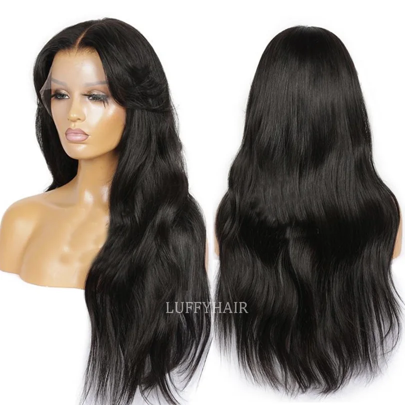 LUFFYHAIR 5x5 PU Silk Base Lace Front Wig Wavy 30inch Long Brazilan Silk Base Lace Front Human Hair Wigs Pre Plucked 180 Density
LUFFYHAIR 5x5 PU Silk Base Lace Front Wig Wavy 30inch Long Brazilan Silk Base Lace Front Human Hair Wigs Pre Plucked 180 Density
