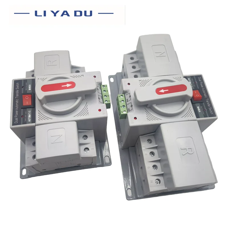 

2P 4P 63A -32A MCB type automatic ats dual power transfer switch Transfer Switch 4P Power Transfer Switch Circuit Breakers 380V