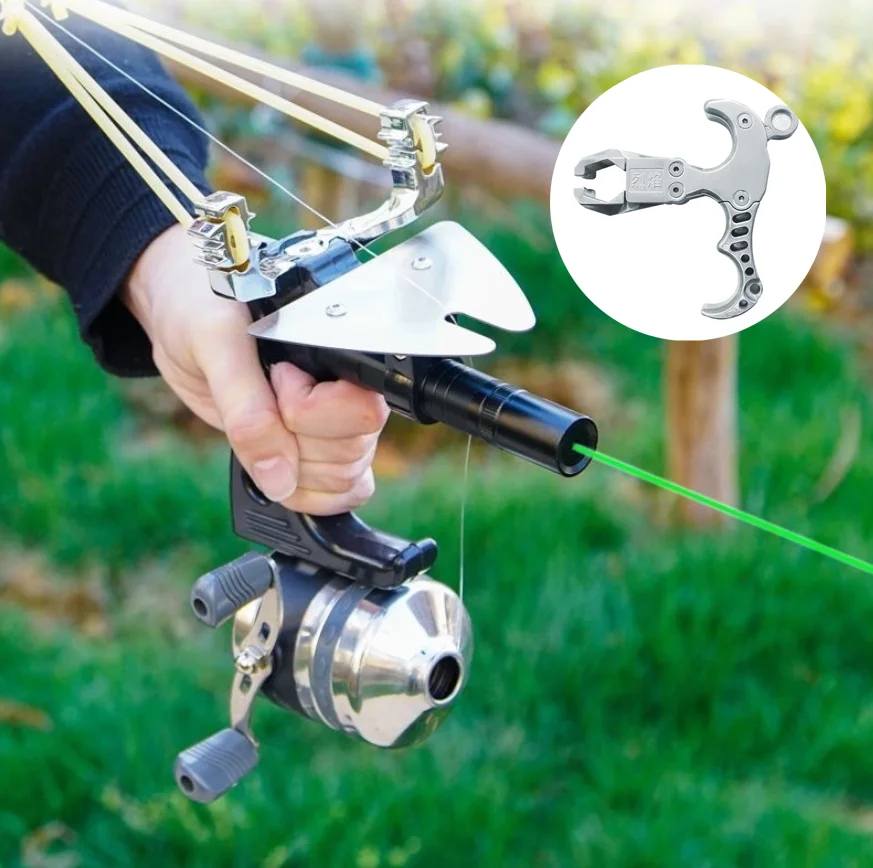 Fishing Set Slingshot with release Professional Hunting Outdoor Bowcross Catapult Reel and Darts Sports Entertainment Accessorie
Fishing Set Slingshot with release Professional Hunting Outdoor Bowcross Catapult Reel and Darts Sports Entertainment Accessorie