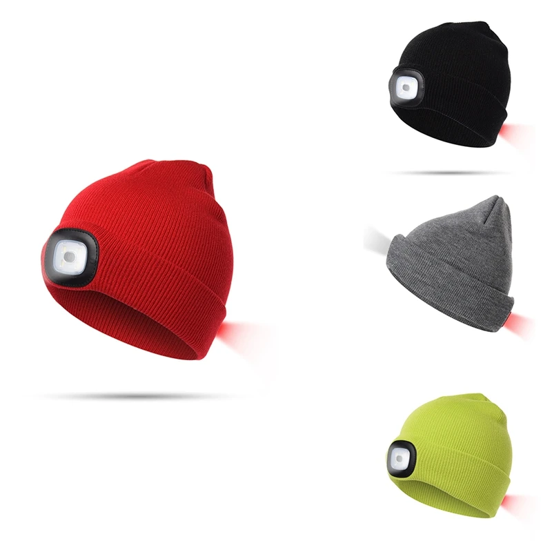 LED Beanie Hat,USB Rechargeable Light Up Hat With Adjustable Brightness,Ultra Soft Material
LED Beanie Hat,USB Rechargeable Light Up Hat With Adjustable Brightness,Ultra Soft Material
