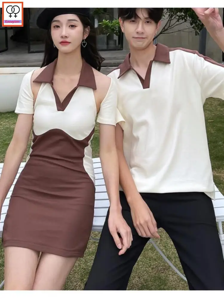 Matching Couple Clothes Outfits Male Female Lovers Holiday Valentine's Girls Date Hollow Out Bow Tie V Neck Cotton Dress
Matching Couple Clothes Outfits Male Female Lovers Holiday Valentine's Girls Date Hollow Out Bow Tie V Neck Cotton Dress