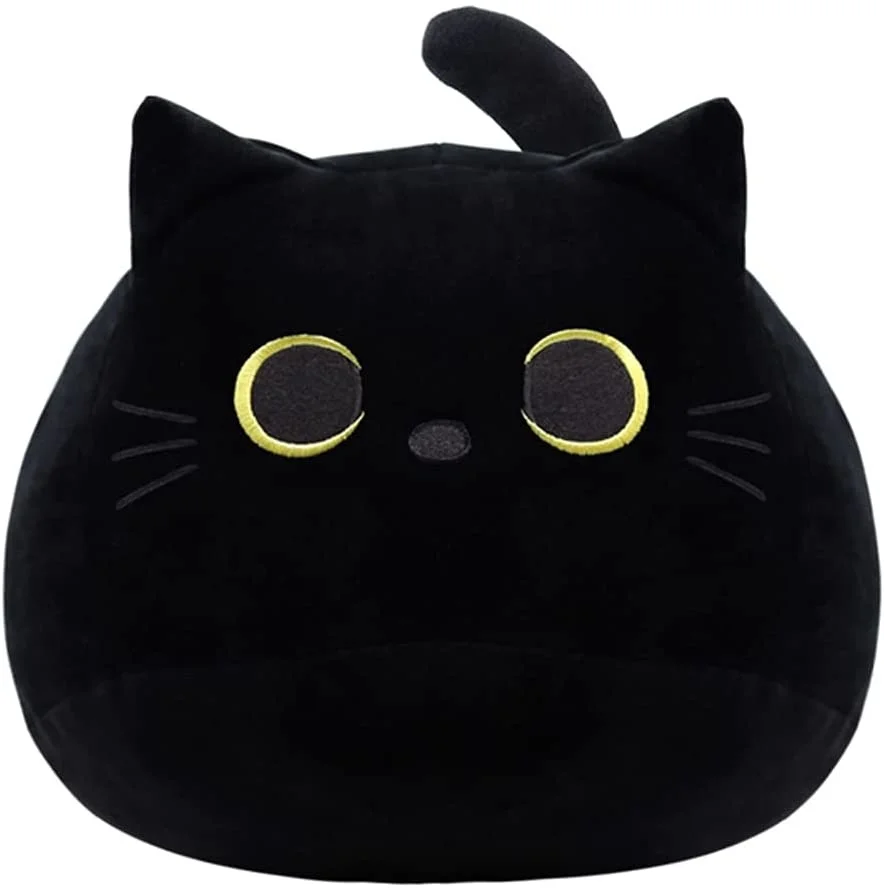 Черная игрушечная Подушка Мультяшные Животные Мягкие игрушки мягкие плюшевые подушки в форме кошки дизайнерская декоративная кукла для ди...
Черная игрушечная Подушка Мультяшные Животные Мягкие игрушки мягкие плюшевые подушки в форме кошки дизайнерская декоративная кукла для ди...