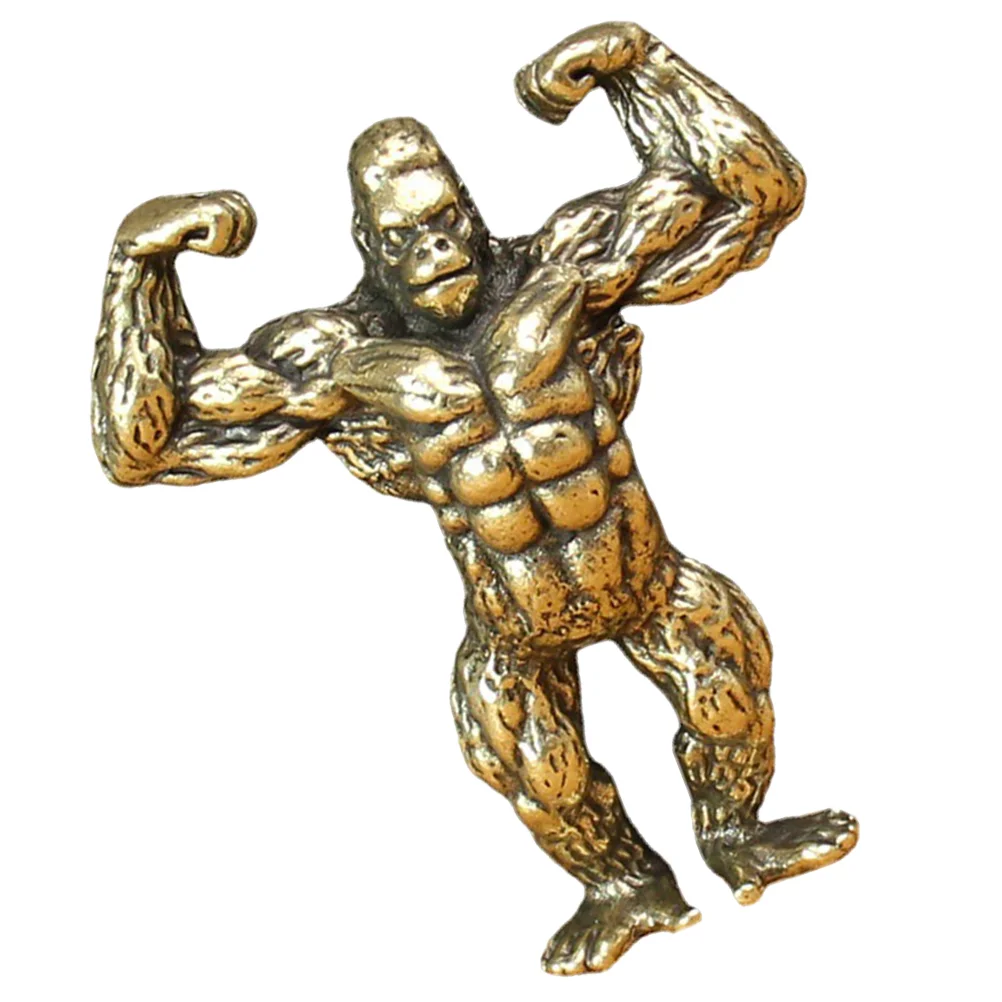 Gorilla Figurine Animal Statues Sculpture Chimpanzee Brass Statue Mini Decor Miniature Life Wild Shui Feng Metal Desktop
Gorilla Figurine Animal Statues Sculpture Chimpanzee Brass Statue Mini Decor Miniature Life Wild Shui Feng Metal Desktop