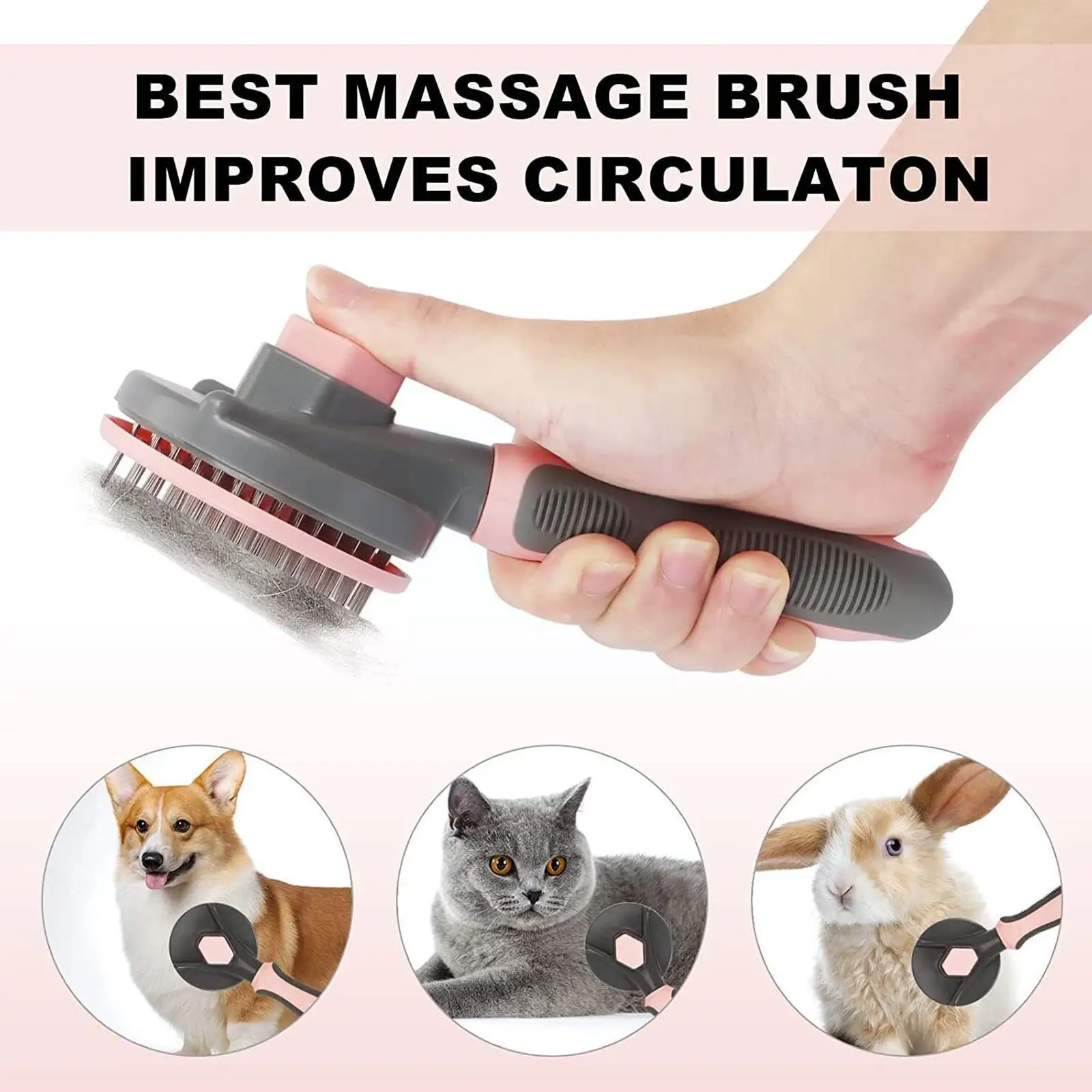 Pumpkin Brush Comb For Pet Grooming Removes Loose Underlayers Tangled Hair Remover Brush Pet Hair Shedding Self Cleanin L4q0
Pumpkin Brush Comb For Pet Grooming Removes Loose Underlayers Tangled Hair Remover Brush Pet Hair Shedding Self Cleanin L4q0