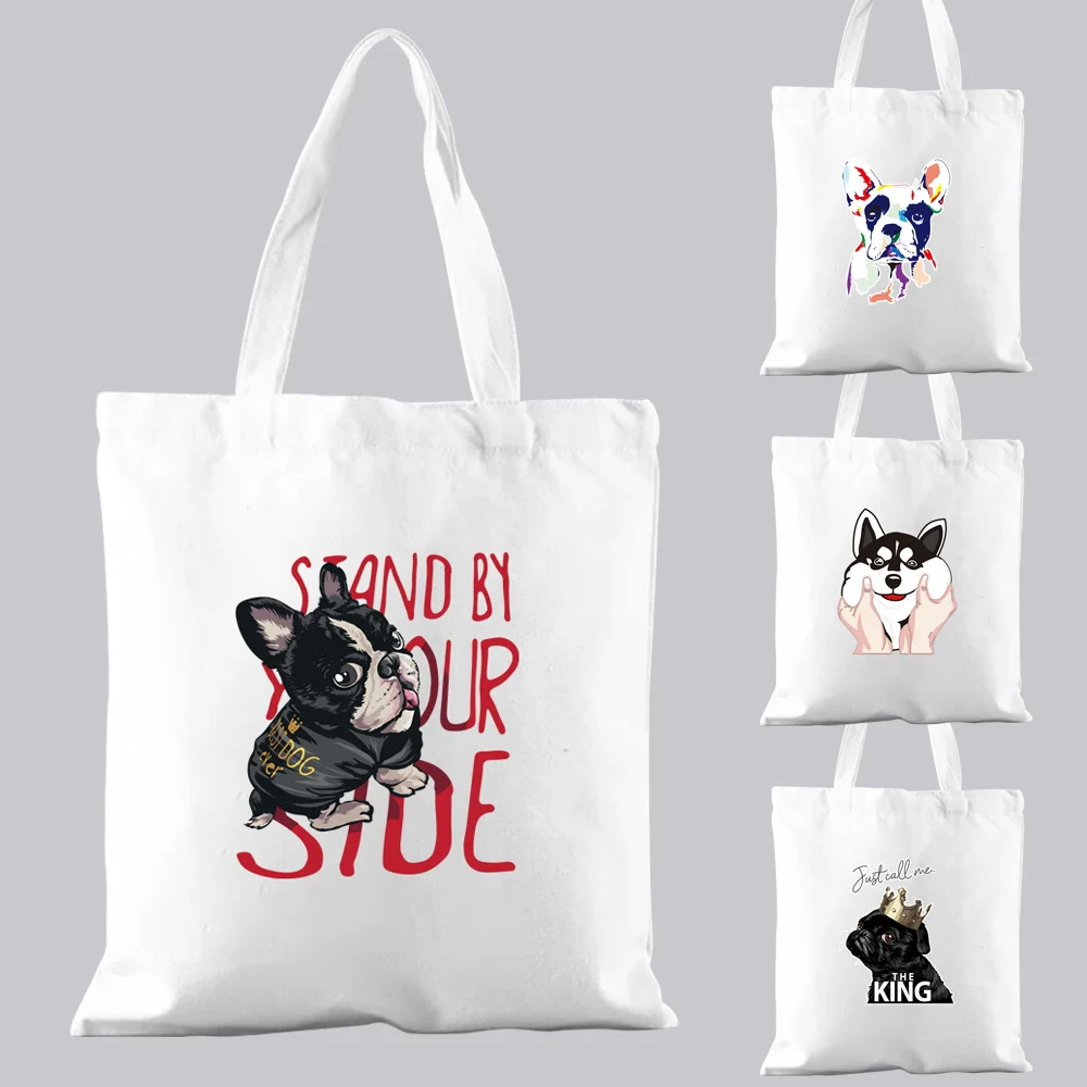 2022 Hot Sale Basic Shopping Bag Handbag Casual Travel Shoulder Commuter Trendy Cool Dog Pattern Printed Canvas Storage Tote Bag
2022 Hot Sale Basic Shopping Bag Handbag Casual Travel Shoulder Commuter Trendy Cool Dog Pattern Printed Canvas Storage Tote Bag