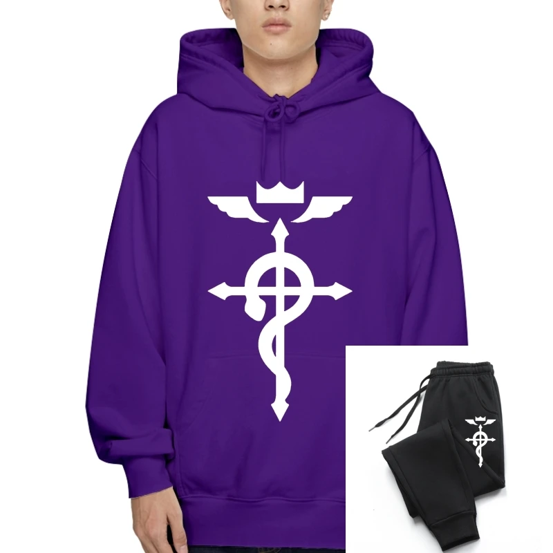 FLAMELS CROSS Pullover - Fullmetal Alchemist Mens Black T-Sweatshirt Hoodies - Anime Manga
FLAMELS CROSS Pullover - Fullmetal Alchemist Mens Black T-Sweatshirt Hoodies - Anime Manga