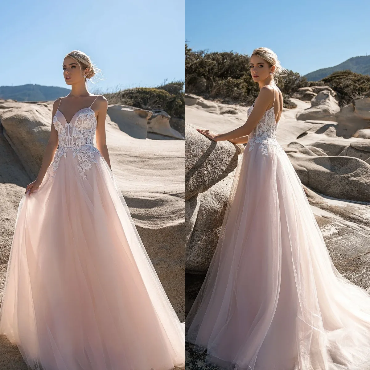 Elegant Tulle Evening Dresses for Women Appliques Sleeveless Prom Gowns Sexy V Neck Wedding Bridemaid Celebrity Party Dresses
Elegant Tulle Evening Dresses for Women Appliques Sleeveless Prom Gowns Sexy V Neck Wedding Bridemaid Celebrity Party Dresses