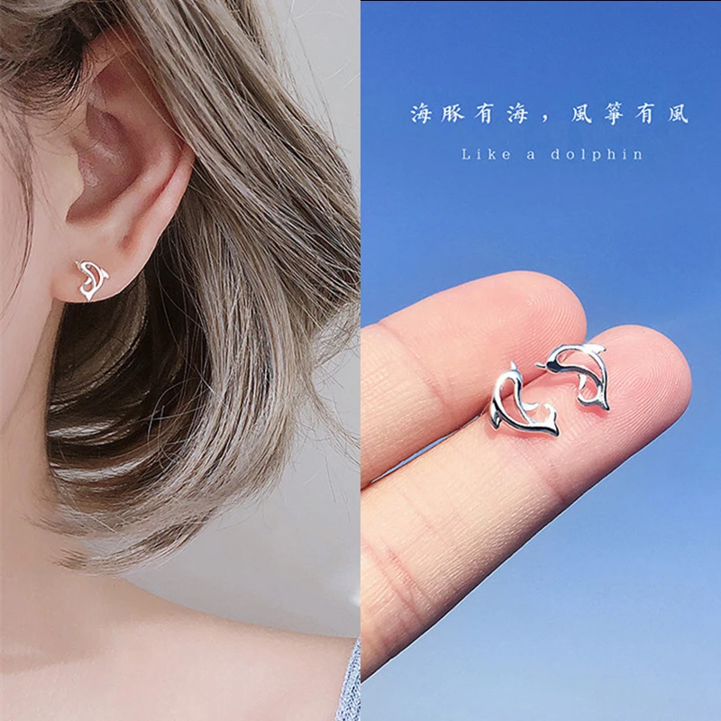 Fashion Lovely Mini Tiny Lucky Fish Stud Earrings for Women Student 925 Sterling Silver Animal Ear Pin Piercing Jewelry Brincos
Fashion Lovely Mini Tiny Lucky Fish Stud Earrings for Women Student 925 Sterling Silver Animal Ear Pin Piercing Jewelry Brincos