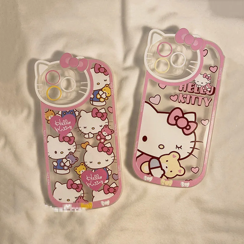 Sanrio Hello Kittys Y2K милый чехол для Iphone 14 13 12 11 Pro Max Xr Xs Max 7 8 Plus Se мультяшный аниме Прозрачный чехол для телефона
Sanrio Hello Kittys Y2K милый чехол для Iphone 14 13 12 11 Pro Max Xr Xs Max 7 8 Plus Se мультяшный аниме Прозрачный чехол для телефона