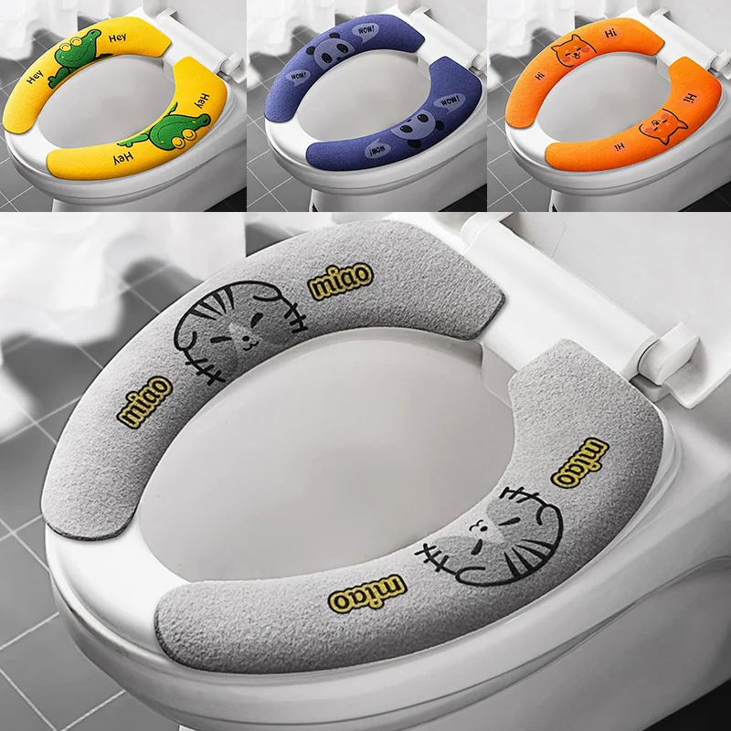 Universal Toilet Seat Cover Cartoon Toilet Sticker Toilet Sticky Seat Cushion Wash Bathroom Heater Seat Cover Cushion Cushion
Universal Toilet Seat Cover Cartoon Toilet Sticker Toilet Sticky Seat Cushion Wash Bathroom Heater Seat Cover Cushion Cushion