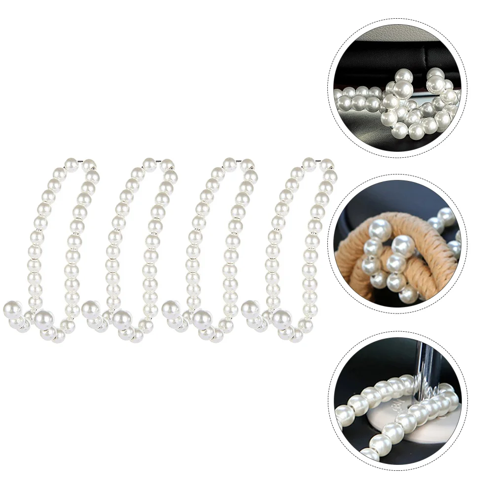 2 Pairs Car Headrest Hooks Multi Hanger Pearl Stainless Steel Car Hooks Car Handbag Hook Multipurpose Hanger 
2 Pairs Car Headrest Hooks Multi Hanger Pearl Stainless Steel Car Hooks Car Handbag Hook Multipurpose Hanger