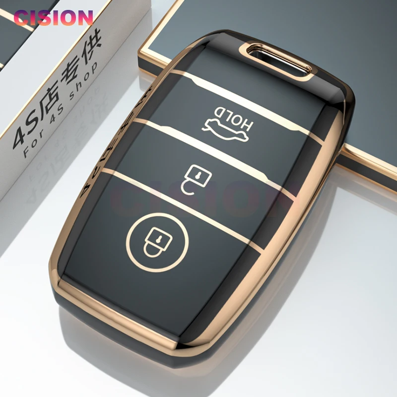 TPU Smart Car Key Case Cover Remote Fob Holder Shell Chain Protector For KIA Rio Forte Cerato K5 Optima Sportage Seltos Sorento
TPU Smart Car Key Case Cover Remote Fob Holder Shell Chain Protector For KIA Rio Forte Cerato K5 Optima Sportage Seltos Sorento