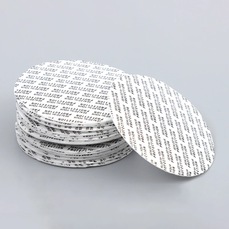 100Pcs 20mm-80mm Self-adhesive Foam Press Seal Cap Liners Cosmetic Jar Bottle Pot Foam Safety Tamper Food Gasket Seals Pad
100Pcs 20mm-80mm Self-adhesive Foam Press Seal Cap Liners Cosmetic Jar Bottle Pot Foam Safety Tamper Food Gasket Seals Pad