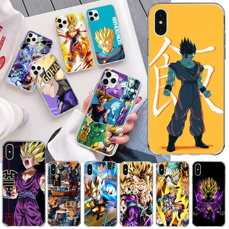 Bandai Dragon Ball Z Son Gohan Phone Case For iphone 13 12 11 Pro Mini XS Max 8 7 Plus X SE 2020 XR Silicone Soft Cover
Bandai Dragon Ball Z Son Gohan Phone Case For iphone 13 12 11 Pro Mini XS Max 8 7 Plus X SE 2020 XR Silicone Soft Cover