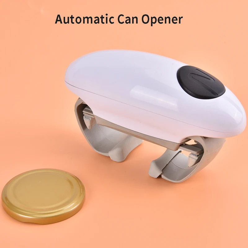 One Click Touch Automatic Can Tin Opener Electric Cutter Jar Lid Wrench Opener Bar Kitchen Tool
One Click Touch Automatic Can Tin Opener Electric Cutter Jar Lid Wrench Opener Bar Kitchen Tool