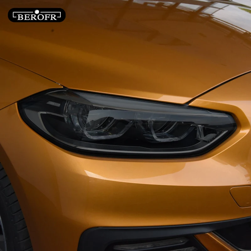 For BMW 1 Series F40 M135i 118 Car Headlight Tint Smoke Black Protective Film Protection Transparent TPU Sticker Accessory
For BMW 1 Series F40 M135i 118 Car Headlight Tint Smoke Black Protective Film Protection Transparent TPU Sticker Accessory