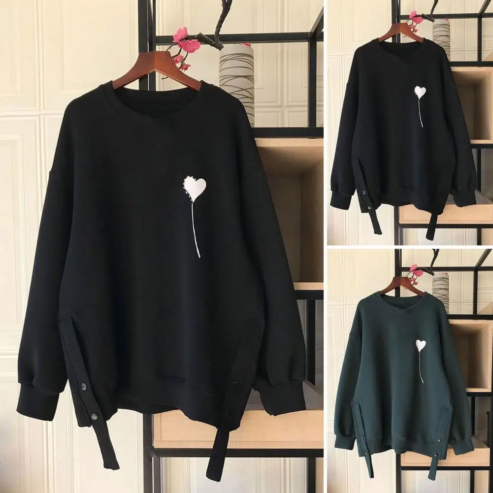 Stylish Soft O-Neck Women Embroidery Heart Print Plus Size Sport Top for Shopping Casual Sweatshirt Pullover Sweatshirt
Stylish Soft O-Neck Women Embroidery Heart Print Plus Size Sport Top for Shopping Casual Sweatshirt Pullover Sweatshirt