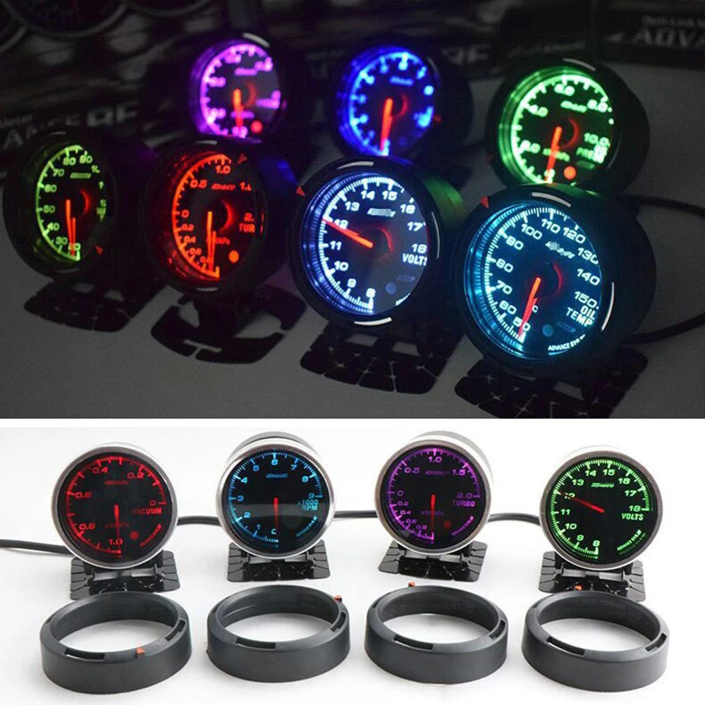 Defi Car Voltmeter Auto Speed Meters Tacometro Turbo Boost Gauge Pressure Gauge Vacuum RPM Meter Oil Water Temperature Sensors
Defi Car Voltmeter Auto Speed Meters Tacometro Turbo Boost Gauge Pressure Gauge Vacuum RPM Meter Oil Water Temperature Sensors