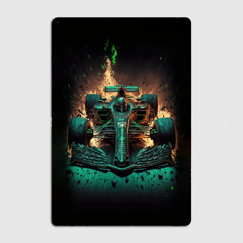 F1 Racing Poster Metal Tin Sign Truck Indoor and Outdoor Home Bar Coffee Kitchen Wall Decoration
F1 Racing Poster Metal Tin Sign Truck Indoor and Outdoor Home Bar Coffee Kitchen Wall Decoration