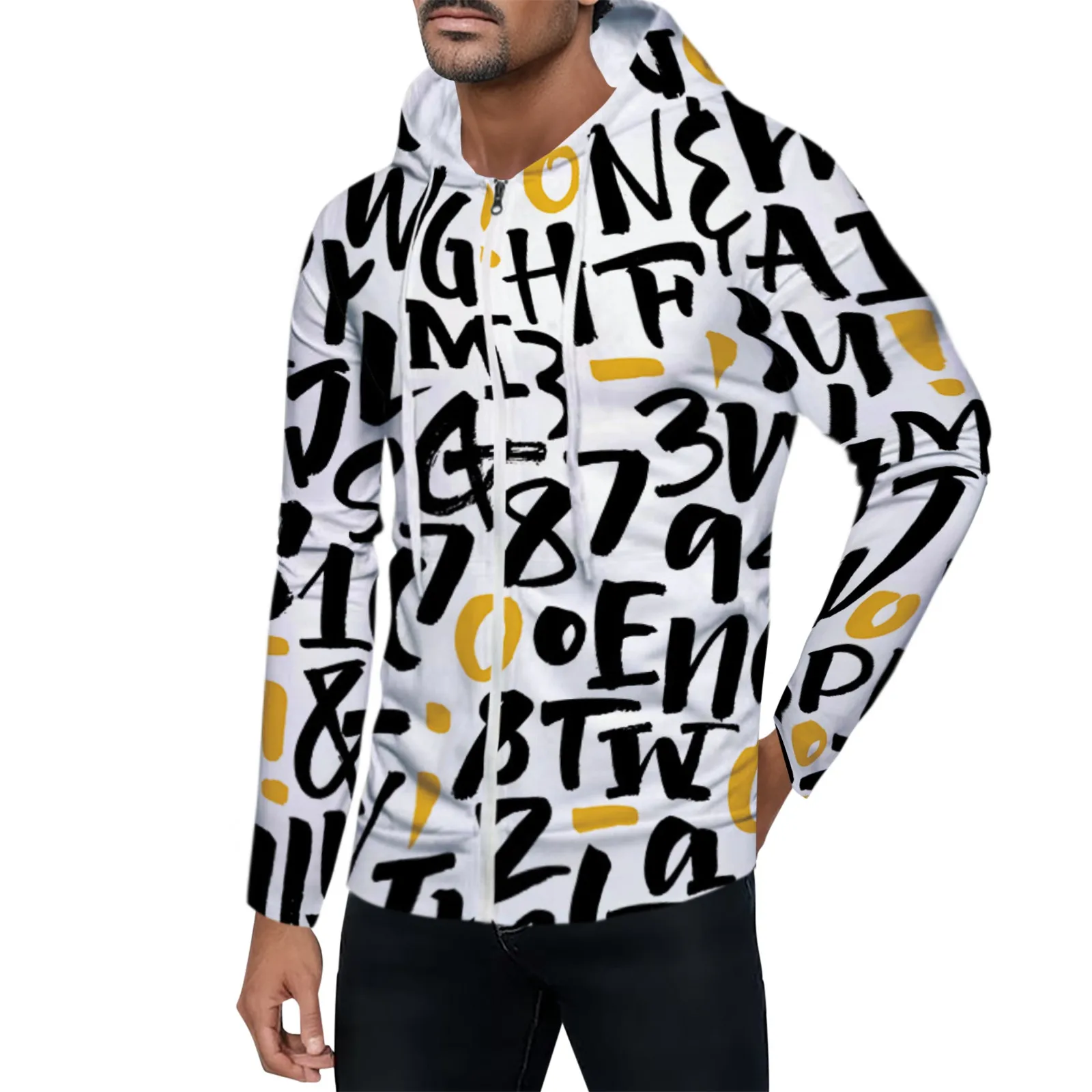 Men'S Vintage Hoodies Coat Oversize Letter Pattern 3d Digital Printing Hooded Sweatshirts Autumn Casual Crew Neck Clothing Coat
Men'S Vintage Hoodies Coat Oversize Letter Pattern 3d Digital Printing Hooded Sweatshirts Autumn Casual Crew Neck Clothing Coat