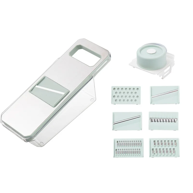 Potato Shredder Slicer Multifunctional Vegetable Cutter Mandoline Slicer Chopper Kitchen Cooking Coarse Shredded Radish Inserter
Potato Shredder Slicer Multifunctional Vegetable Cutter Mandoline Slicer Chopper Kitchen Cooking Coarse Shredded Radish Inserter