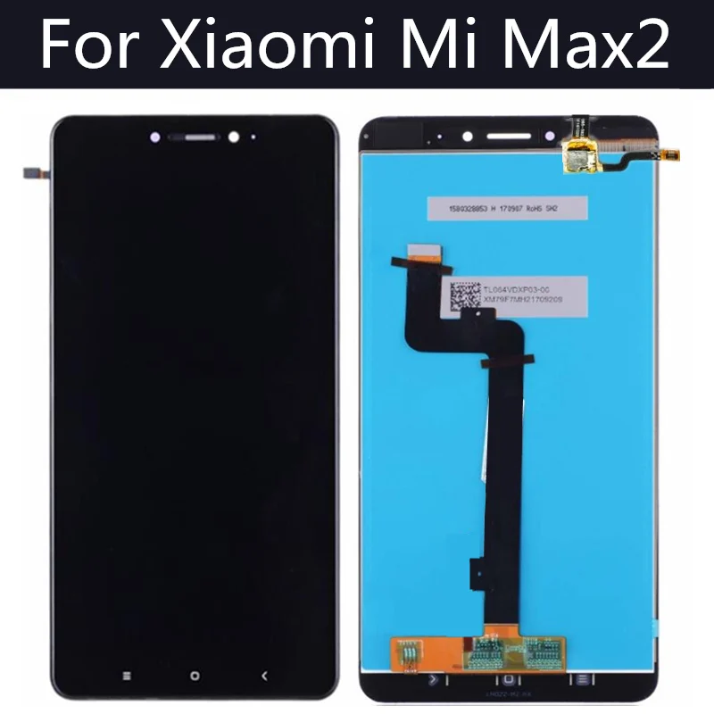 6 44 для XiaoMi MI MAX2 ЖК-дисплей сенсорный экран дигитайзер в сборе Сменные аксессуары
