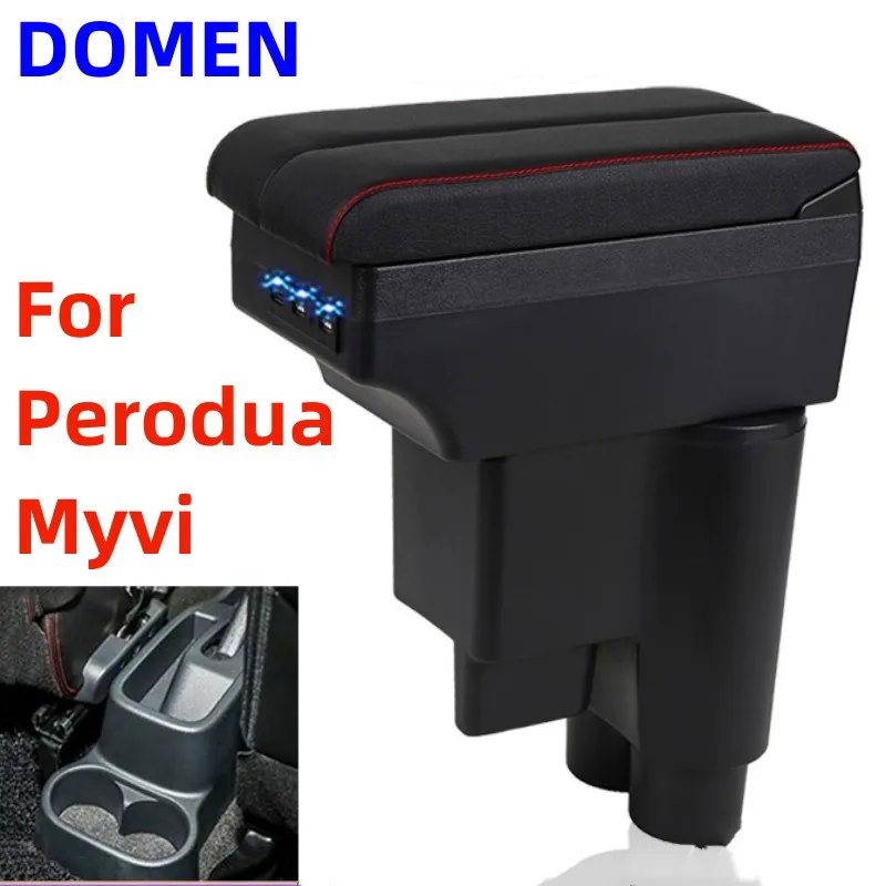 For Perodua Myvi Armrest Box Interior Parts Car Central Content With Retractable Cup Hole Large Space Dual Layer USB Charging
For Perodua Myvi Armrest Box Interior Parts Car Central Content With Retractable Cup Hole Large Space Dual Layer USB Charging