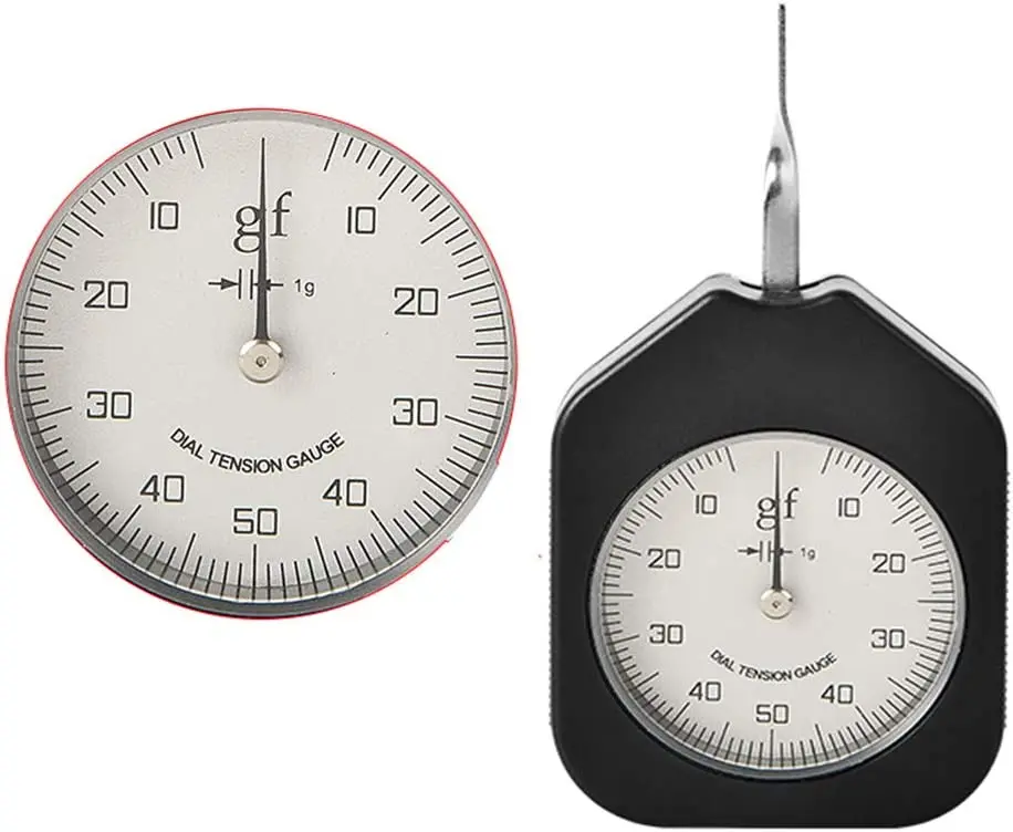 Pressure Dial Tension Gauge Meter Tester Single Pointer Tensiometer Gauge Meter With Range 50g
Pressure Dial Tension Gauge Meter Tester Single Pointer Tensiometer Gauge Meter With Range 50g