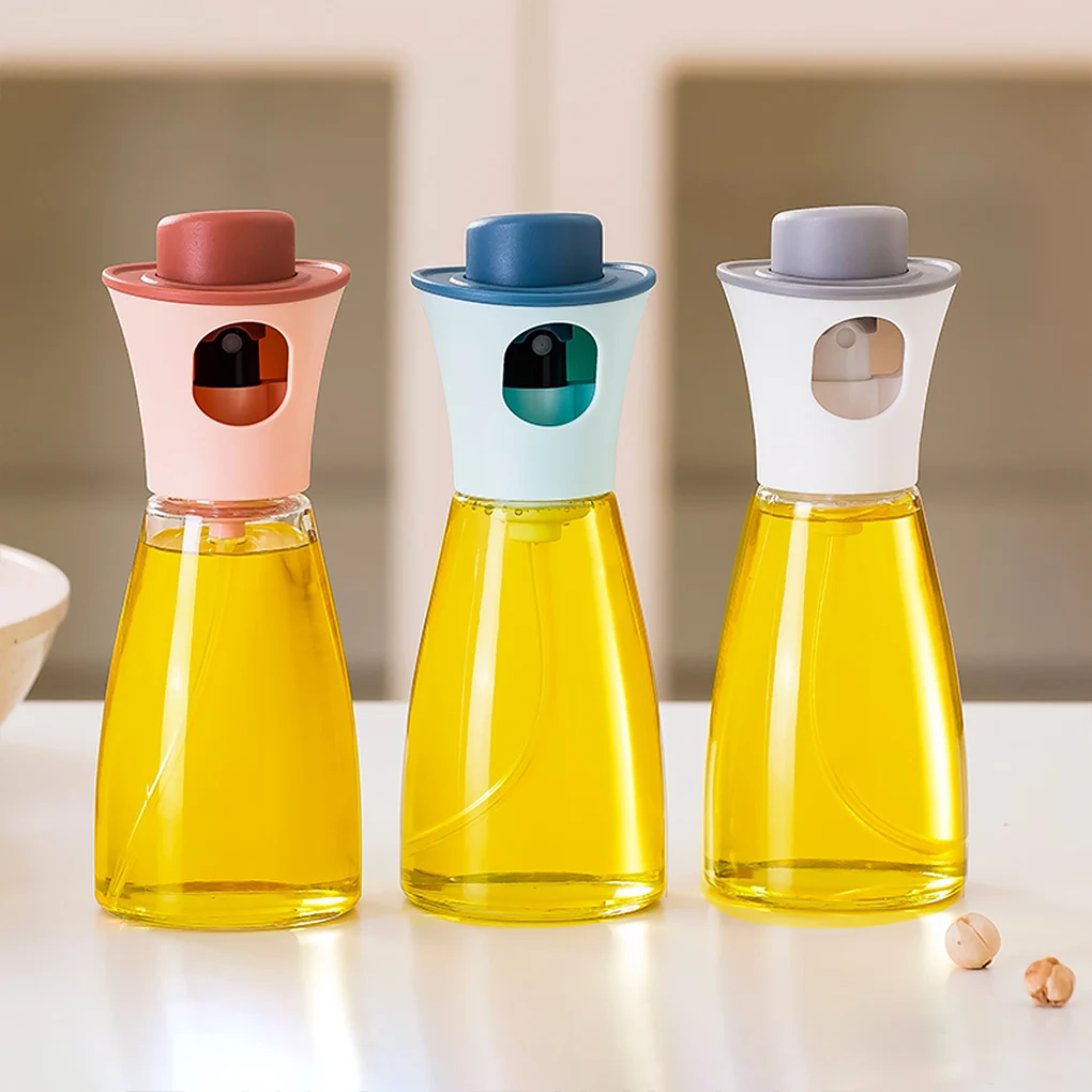 180ml Oil Spray Bottle Gravy Boats Cooking Baking Vinegar Mist Sprayer Barbecue Spray Bottle for Kitchen Cooking BBQ Grilling
180ml Oil Spray Bottle Gravy Boats Cooking Baking Vinegar Mist Sprayer Barbecue Spray Bottle for Kitchen Cooking BBQ Grilling