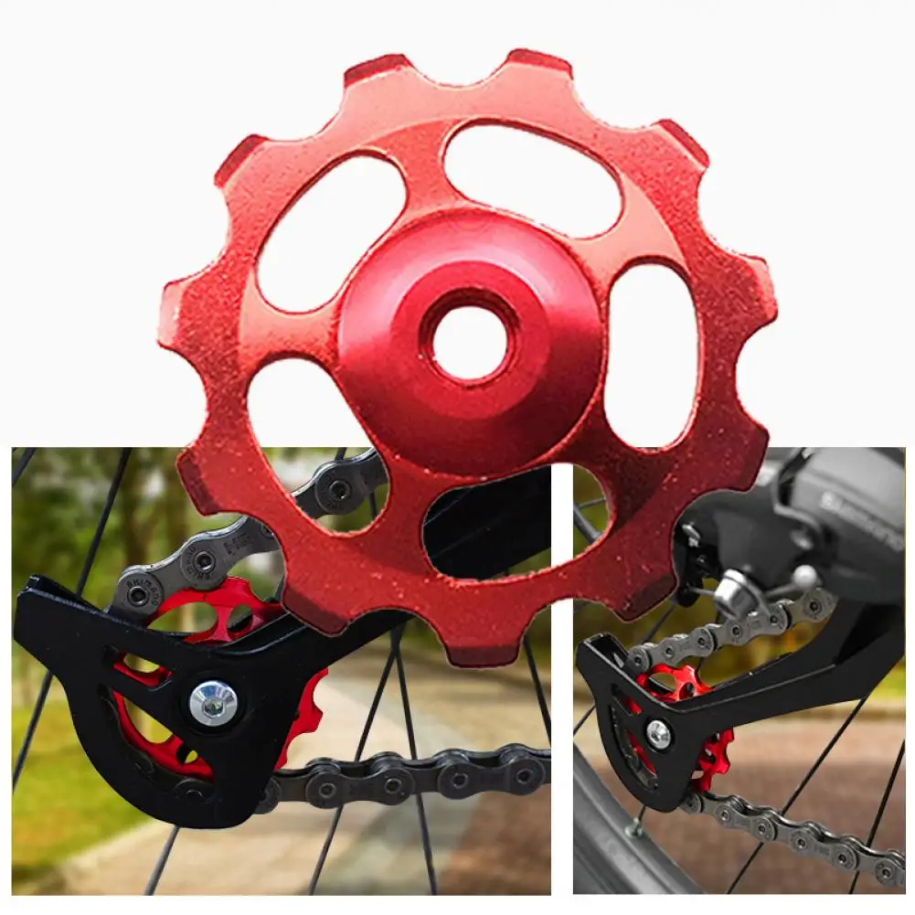Rear Derailleur Wheel Bike Accessories Smooth Surface Wear-resistant Rear Derailleur Bearing Guide Roller for Bicycle
Rear Derailleur Wheel Bike Accessories Smooth Surface Wear-resistant Rear Derailleur Bearing Guide Roller for Bicycle