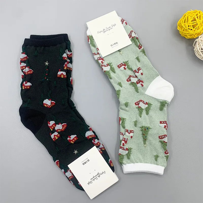 Christmas Tree Sock for Woman Crew Print Adult Kawaii Ladies Socks Sox Fashion Cotton Autumn Winter Female Trendy Calcetines
Christmas Tree Sock for Woman Crew Print Adult Kawaii Ladies Socks Sox Fashion Cotton Autumn Winter Female Trendy Calcetines