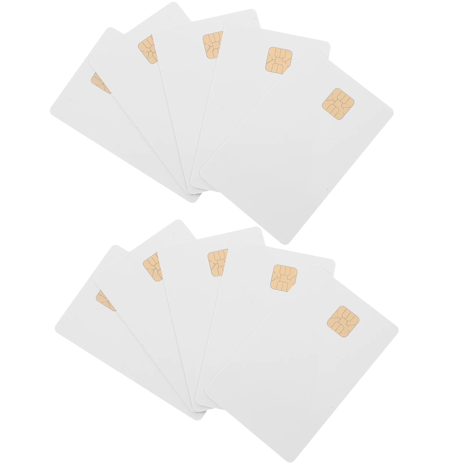 10 Pcs Chips White Credit Card Cards Intelligent Clone Access Control System Copper Blank Smart IC
10 Pcs Chips White Credit Card Cards Intelligent Clone Access Control System Copper Blank Smart IC