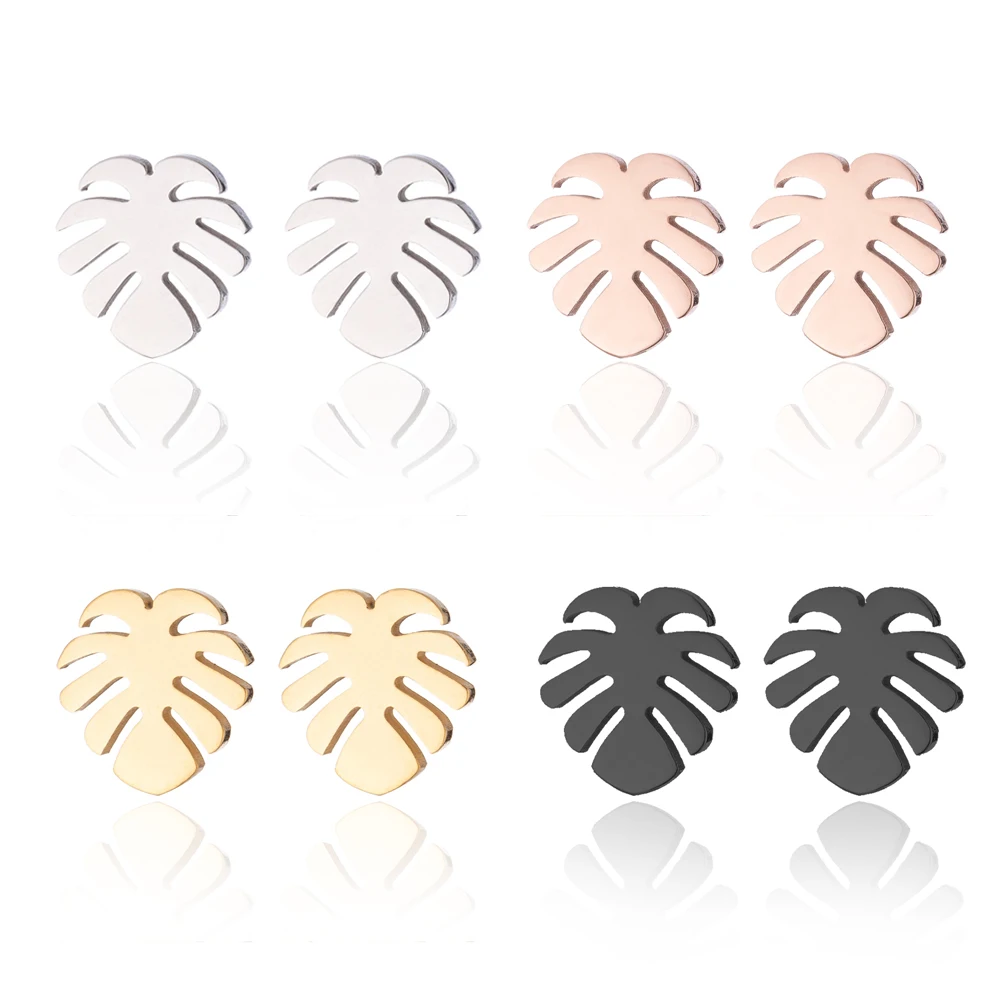 Coconut Palm Stainless Steel Palm Leaf Earrings Wedding Party Beach Ladies Botanical Fashion Jewelry Earrings
Coconut Palm Stainless Steel Palm Leaf Earrings Wedding Party Beach Ladies Botanical Fashion Jewelry Earrings