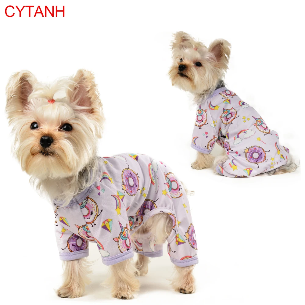 Purple Spring Summer Pet Dog Clothes Soft Breathable Cuffs Restrained Doughnut Cute Print Small Medium Large Costume Dogs
Purple Spring Summer Pet Dog Clothes Soft Breathable Cuffs Restrained Doughnut Cute Print Small Medium Large Costume Dogs