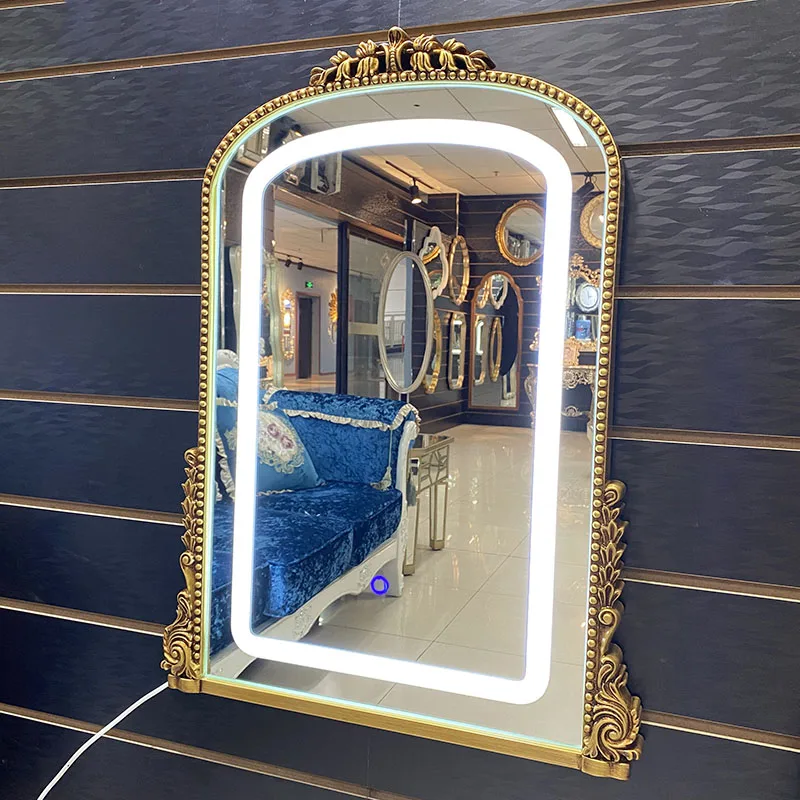 Lighting Wall Mirrors Living Room Bathroom Large Aesthetic Vanity Mirror Luxury Gold Art Woonkamer Decoratie Wall Decorations
Lighting Wall Mirrors Living Room Bathroom Large Aesthetic Vanity Mirror Luxury Gold Art Woonkamer Decoratie Wall Decorations