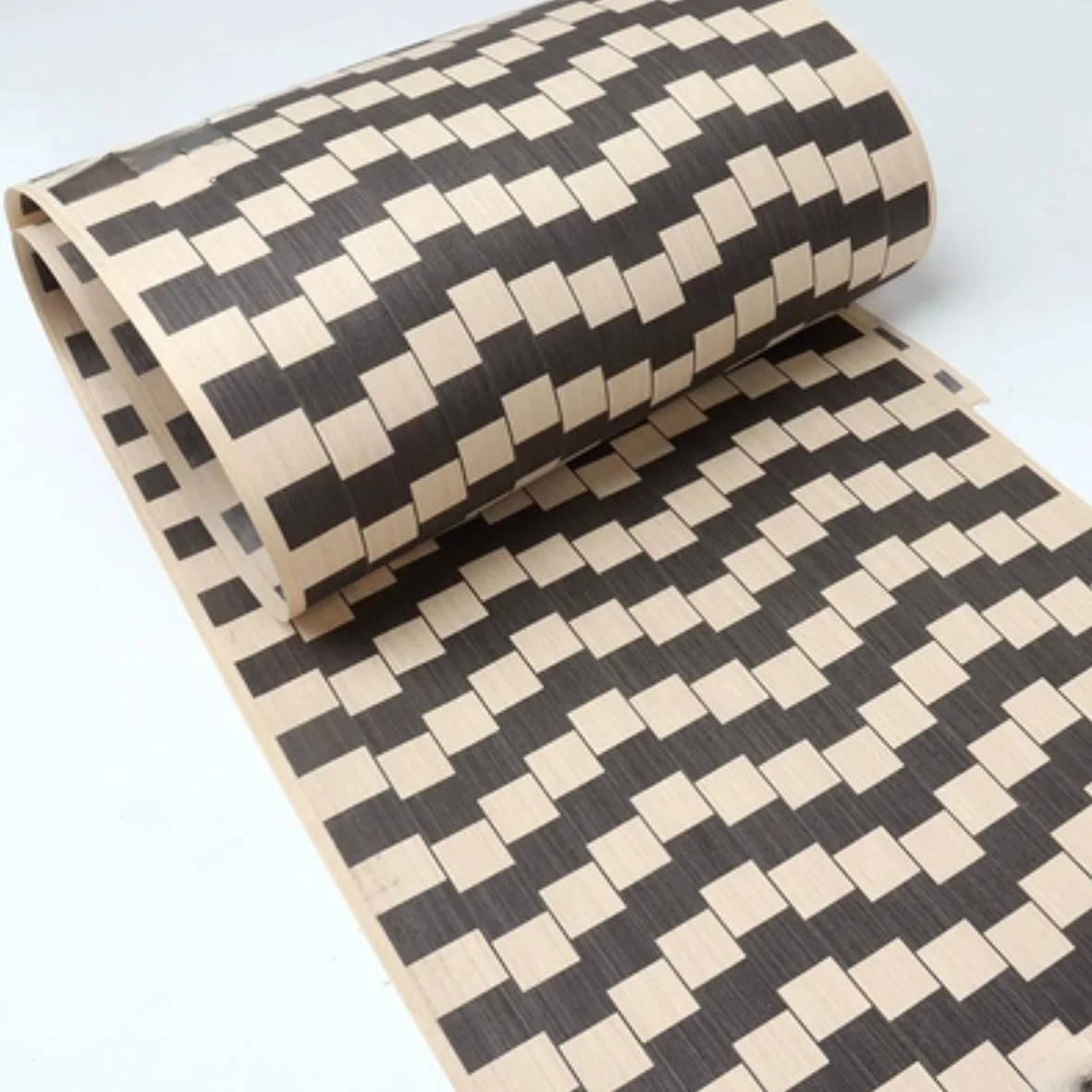 L:2.5meters Width:580mm T:0.5mm Technology wood Flowing black block wood veneer Advanced Customization Wood veneer sheets
L:2.5meters Width:580mm T:0.5mm Technology wood Flowing black block wood veneer Advanced Customization Wood veneer sheets