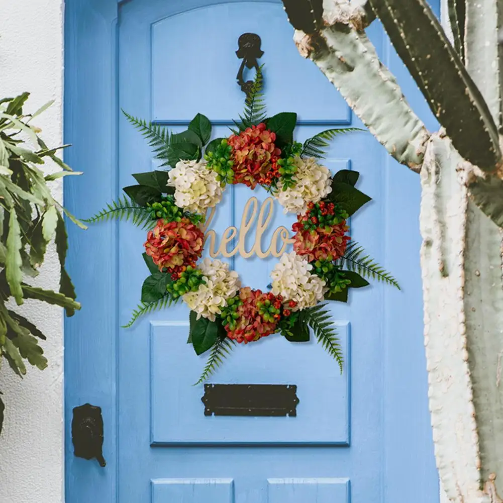 Orange White Hydrangea False Wreath Artificial Wreath Home Decor Summer Hydrangea Wreath Vibrant Orange White Floral for Front
Orange White Hydrangea False Wreath Artificial Wreath Home Decor Summer Hydrangea Wreath Vibrant Orange White Floral for Front