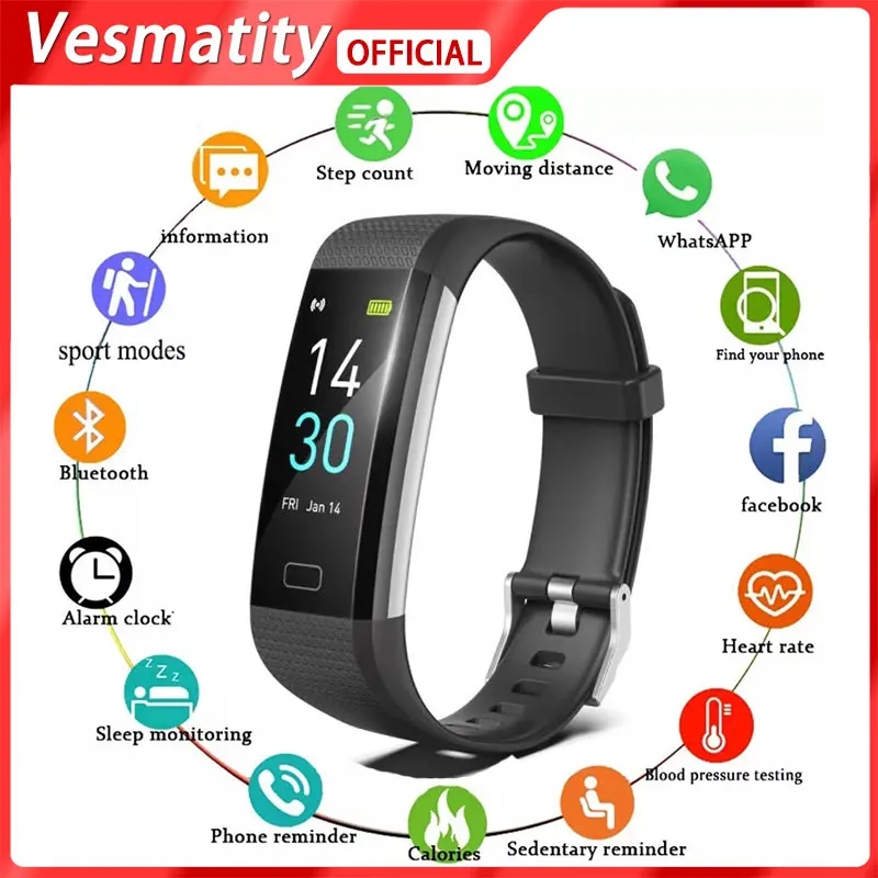 For Apple Huawei Xiaomi S5 Smart Watch Waterproof Smart Band Fitpro Version Bluetooth Music Heart Rate Take Pictures Smart Watch
For Apple Huawei Xiaomi S5 Smart Watch Waterproof Smart Band Fitpro Version Bluetooth Music Heart Rate Take Pictures Smart Watch