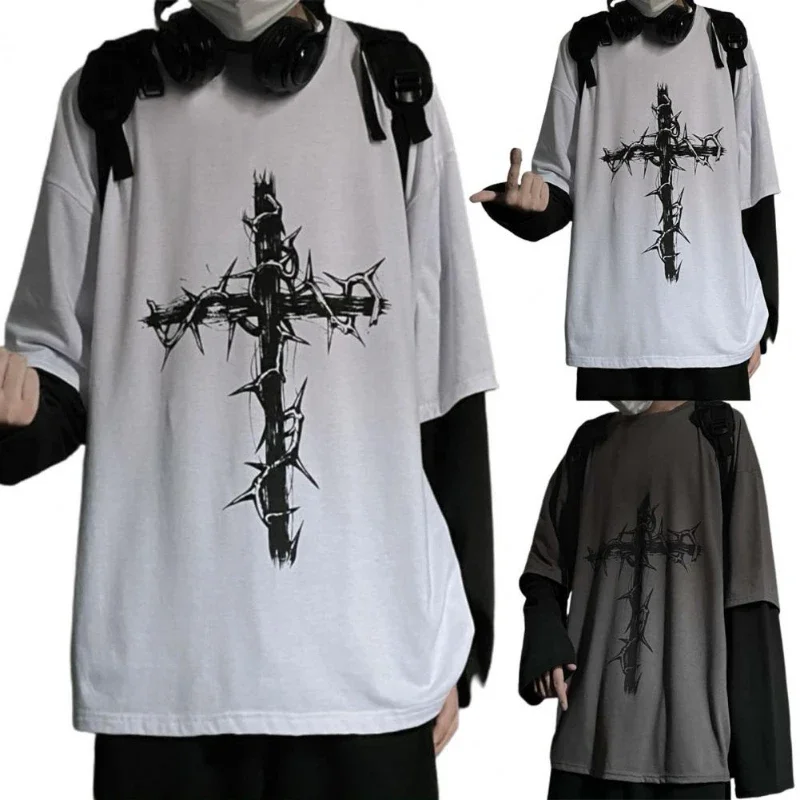 Men's T-shirts Oversized Anime Long Sleeve T-shirts 2023 Autumn Men's Clothing Vintage Cross Printing Streetwear Gym Tee Y2k Top
Men's T-shirts Oversized Anime Long Sleeve T-shirts 2023 Autumn Men's Clothing Vintage Cross Printing Streetwear Gym Tee Y2k Top