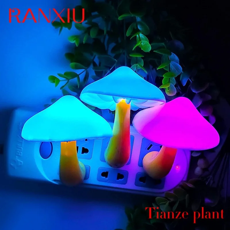 CustomCheap Light Control 7 Colors LED Night Light Plug in Lamp Sensor Mushroom Night Light for Bedroom Kids Bathroom
CustomCheap Light Control 7 Colors LED Night Light Plug in Lamp Sensor Mushroom Night Light for Bedroom Kids Bathroom