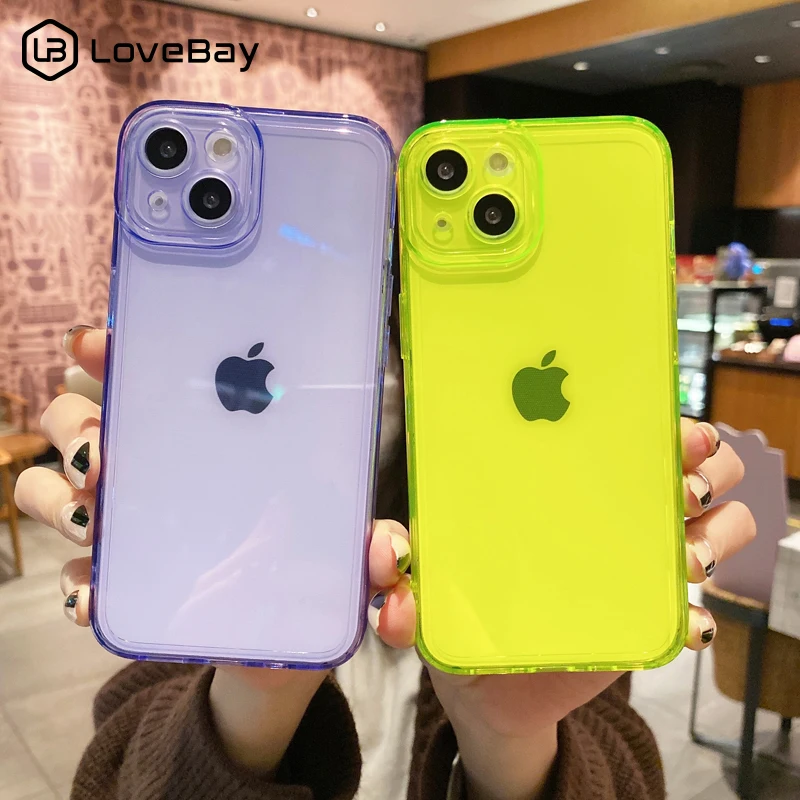 Lovebay Transparent Plain Lens Protective Phone Case For iPhone 11 13 12 Pro Max X XS XR 7 8 Plus SE 2020 Bumper Soft TPU Back
Lovebay Transparent Plain Lens Protective Phone Case For iPhone 11 13 12 Pro Max X XS XR 7 8 Plus SE 2020 Bumper Soft TPU Back