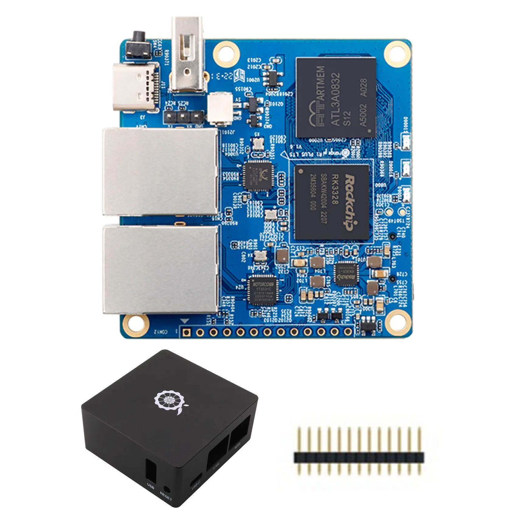 Для Orange Pi R1 Plus LTS макетная плата + чехол 1 ГБ DDR3 Rockchip RK3328 с открытым исходным кодом, работает на Android 9/Ubuntu/OpenWRT OS
Для Orange Pi R1 Plus LTS макетная плата + чехол 1 ГБ DDR3 Rockchip RK3328 с открытым исходным кодом, работает на Android 9/Ubuntu/OpenWRT OS
